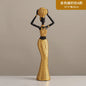 Woven in Gold — Tribal Weave Resin Sculpture in Bohemian Gold & Brown
