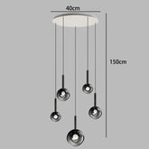 Nordic Stair Chandelier — Living & Dining Room Pendant Ceiling Light