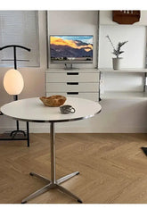 The Table That Brings Everyone In — Round Minimalist Dining Table Jonine’s Corner