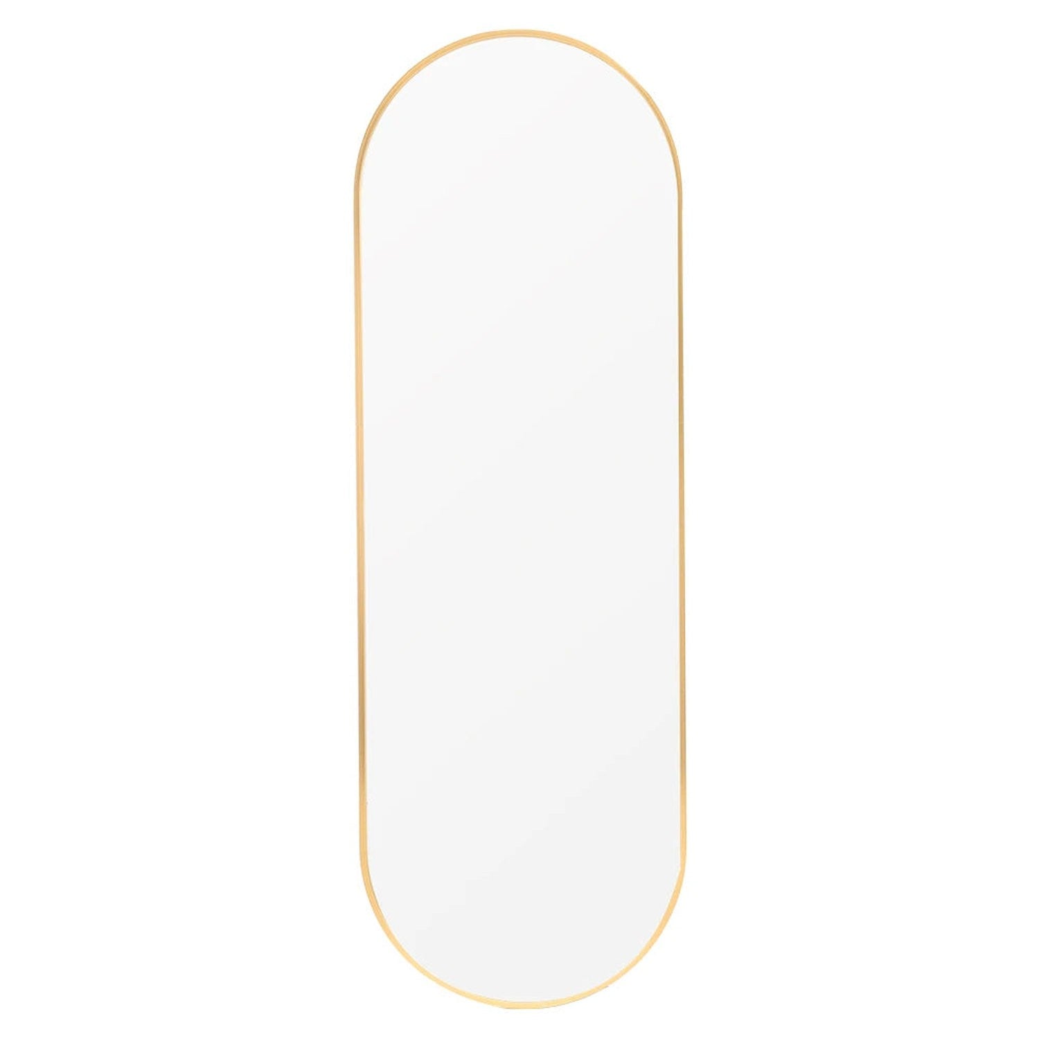 The Mirror That Opens the Room — Oversized Oval Full-Length Mirror