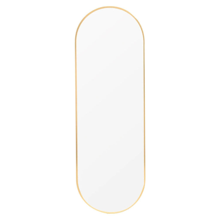 The Mirror That Opens the Room — Oversized Oval Full-Length Mirror