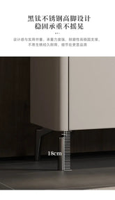 Light Luxury Display Cabinet – Minimalist Living Room Sideboard