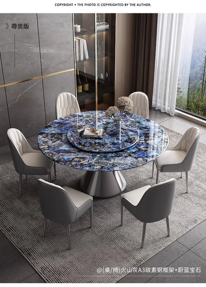 The Table That Transforms the Room — Luxury Sintered Stone Dining Table Set