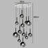 Nordic Stair Chandelier — Living & Dining Room Pendant Ceiling Light