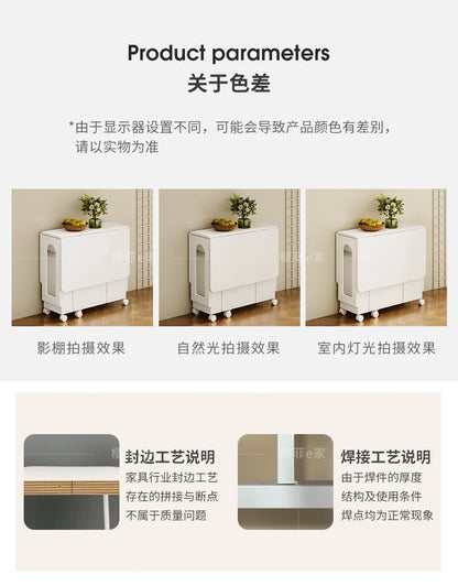 Nordic Minimalist Foldable Dining Table