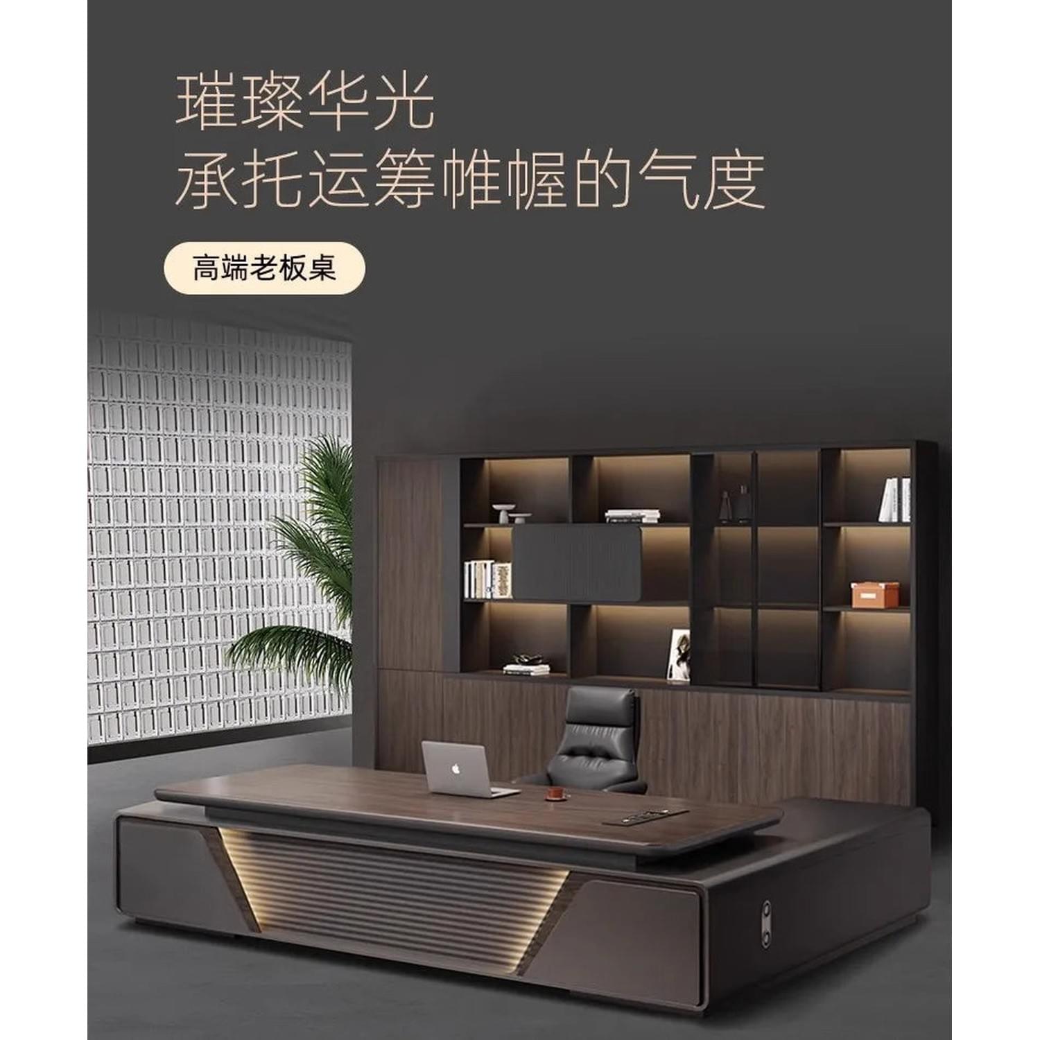 Height-Adjustable L-Shaped Gaming &amp; Home Office Desk