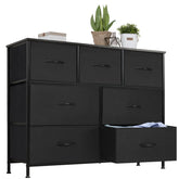 JHK Desser For Bedroom With 7 Fabric Drawers Organizer Storage Closet Chest Clothes For Living Room Display Cabinet Of Furniture Jonine&