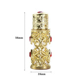 The Dubai Dropper — Arabian-Style Gold Rhinestone Refillable Perfume Bottle (3ml) Jonine’s Corner