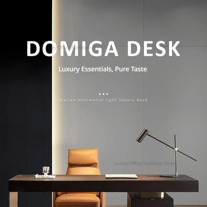 Italian Minimalist Luxury Study Desk