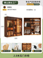 Modern Glass Wardrobe — L-Shaped Corner Closet with Luxury Storage