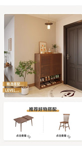 Entryway Wood Shoes Rack Vintage Luxury Space Saving Shoes Rack Storage Unit Meuble De Rangement Multifunction Furniture Jonine’s Corner