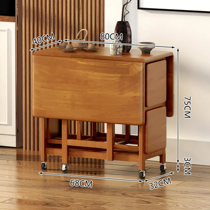 Power at the Table — Dark Luxury Mid-Century Dining Table