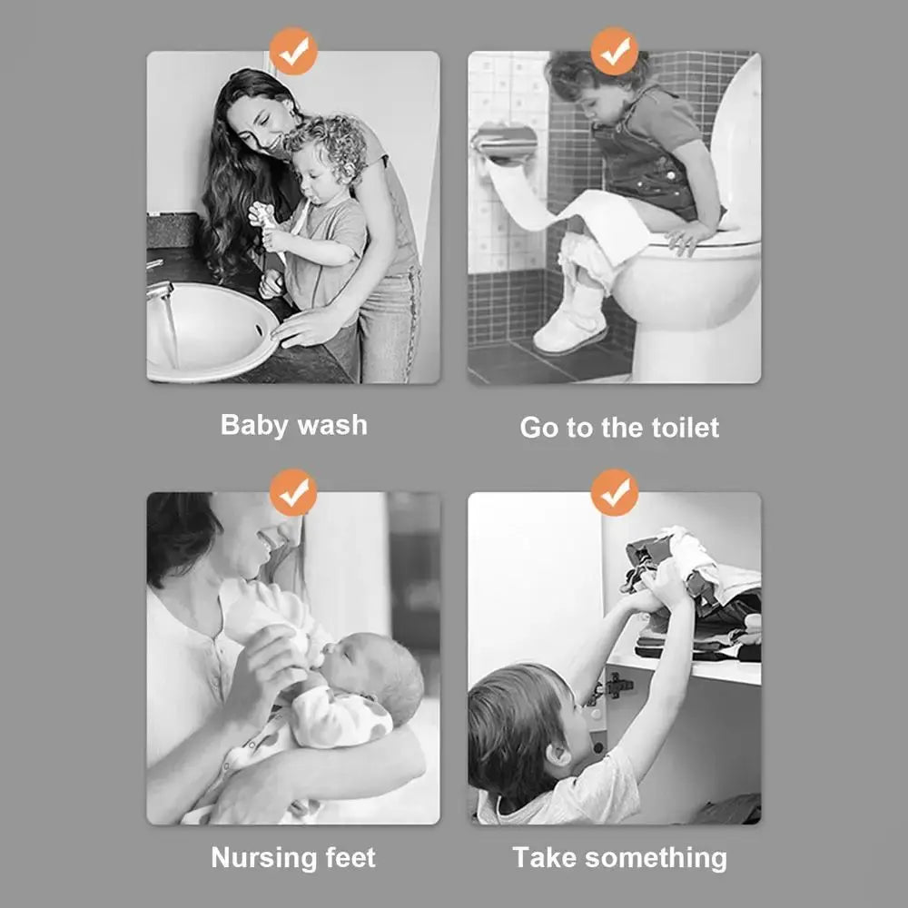 Toilet Foot Stool Antislip Bathroom Pooping Step Potty Stool Squat Stool For Pregnant Woman Children Adult Old People 37x25x13cm