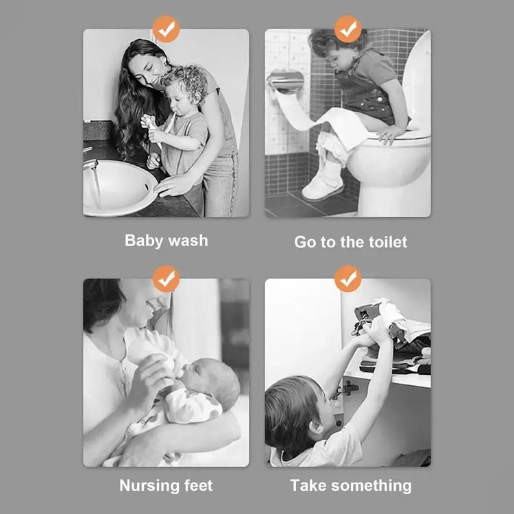 Toilet Foot Stool Antislip Bathroom Pooping Step Potty Stool Squat Stool For Pregnant Woman Children Adult Old People 37x25x13cm