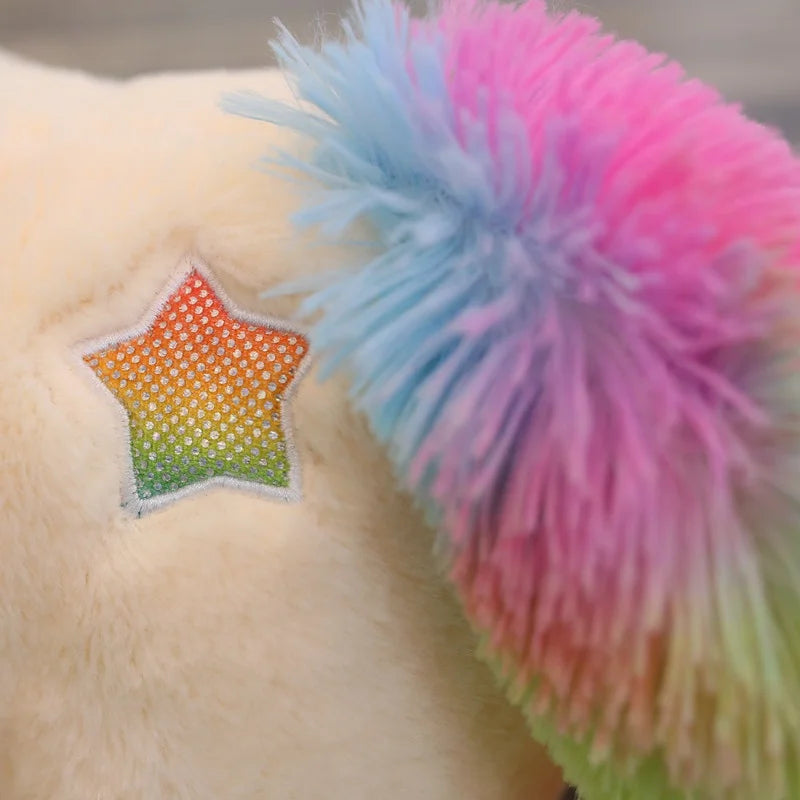 Large Unicorn Plush Pillow — Soft Stuffed Animal & Gift for Girls