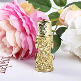 The Dubai Dropper — Arabian-Style Gold Rhinestone Refillable Perfume Bottle (3ml) Jonine’s Corner