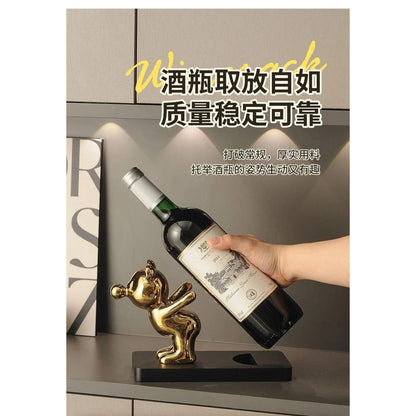 Ceramic Wine Rack &amp; Cabinet Accent Decor