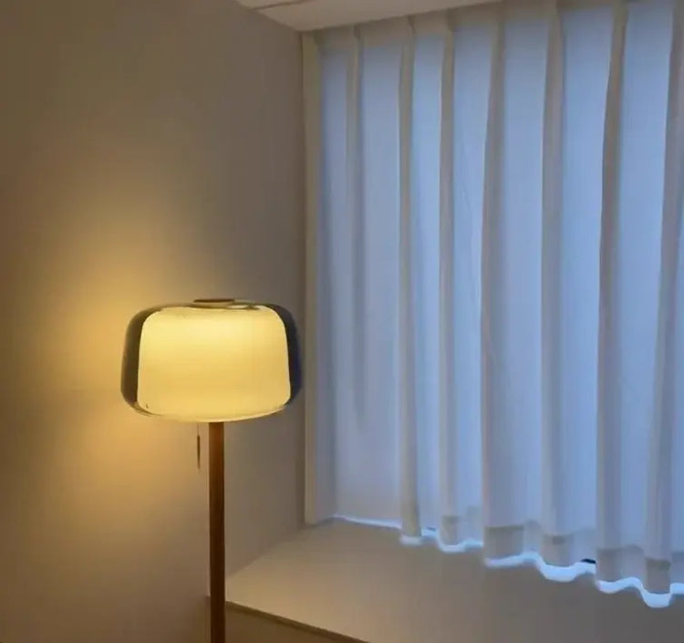 Modern Creative Glass Floor Lamp Simple Sofa Side Decorative Lighting Living Room Bedroom Bedside Lamp LED Reading Desk Light Jonine&