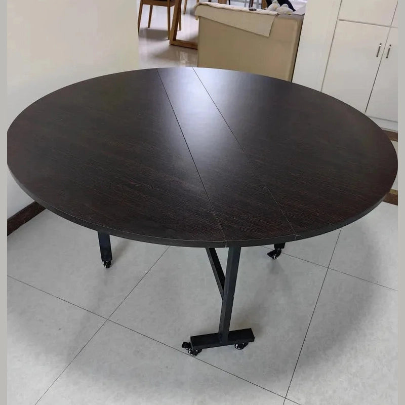 Gather &amp; Dine — Minimalist Round Dining Table with Metal Legs, 100cm &amp; 120cm Jonine’s Corner