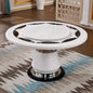 Side Round Dining Table Console Center Luxury Lounge Portable Dining Table Service Bistro Mesas De Jantar Living Room Furniture
