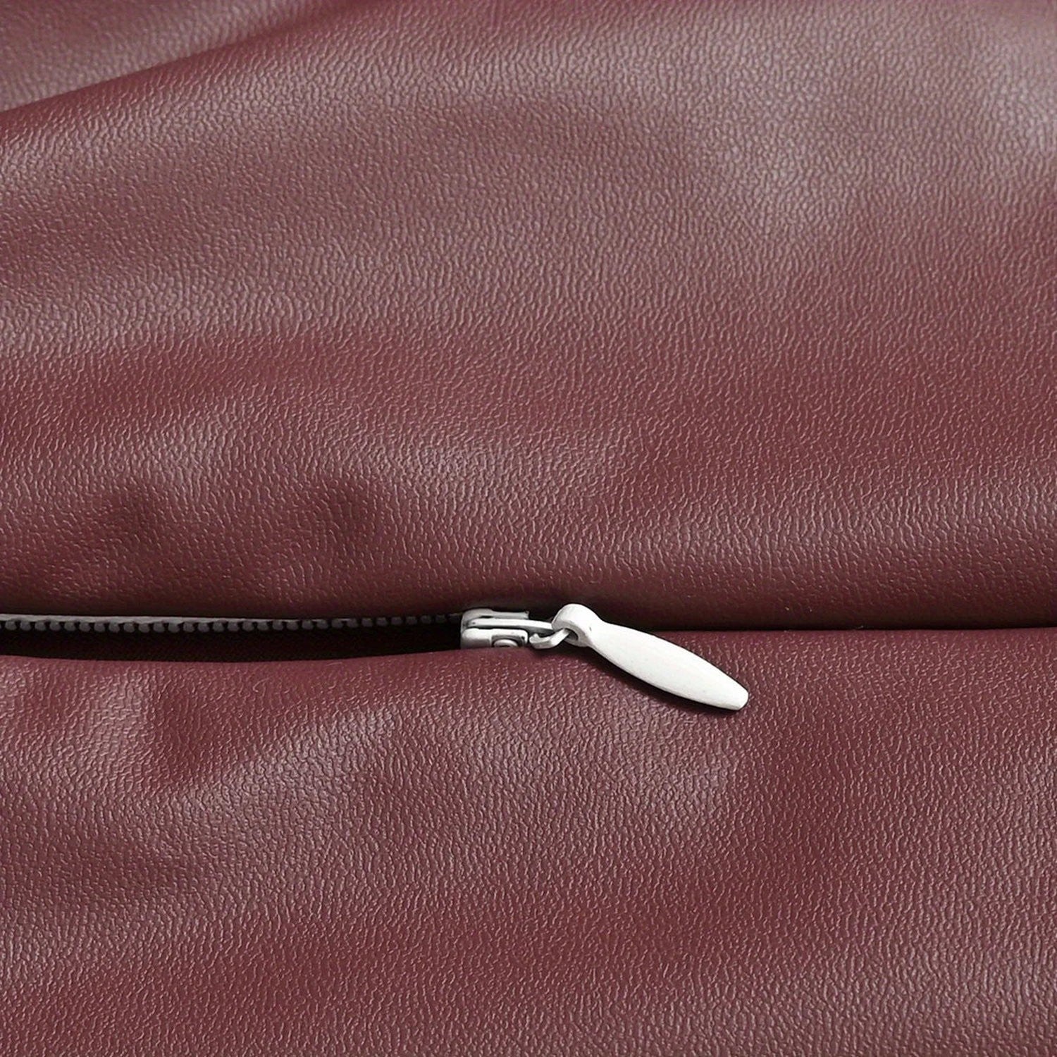 Waterproof PU Lumbar Cushion Cover — European Style
