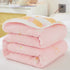 Cool Breathability Summer Quilt Multi-functional Cotton Gauze Fabric Towel Blanket Thin Breathable Duvet Skin-friendly Comforter Jonine’s Corner