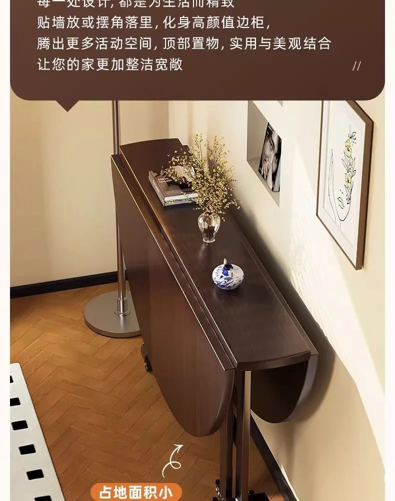 Round Foldable Dining Table — 100 & 120cm