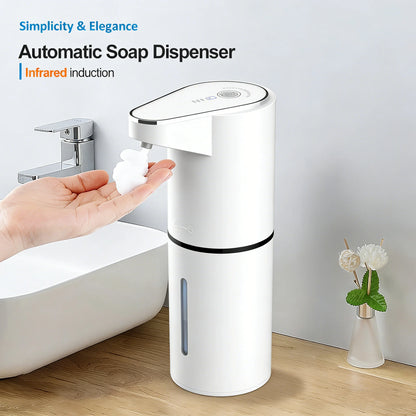 Touch-Free Clean — Automatic Sensing Foam Soap Dispenser, Wall Mounted