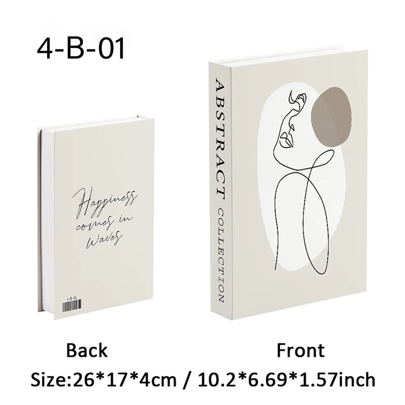 Decorative Book Box Set — Nordic Home Accent