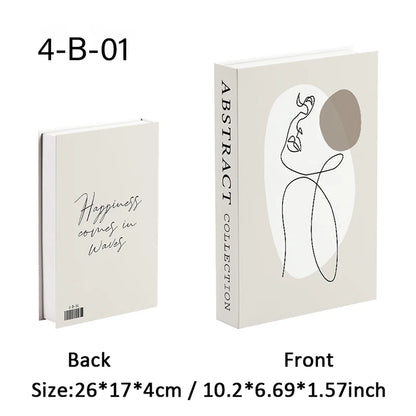 Decorative Book Box Set — Nordic Home Accent