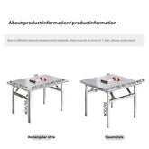 Foldable Stainless Steel Buffet & Serving Table Jonine’s Corner