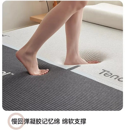 New 0 pressure slow rebound gel memory cotton mattress home high density tatami sponge mat rental