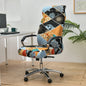 Fresh Look, Same Chair — Elastic Rotating Office Chair Cover with Back Protection