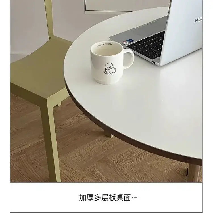 Round Restaurant Dining Table Wall Center Terrace Mini Corner Dining Table Space Saving Designer Mesas De Jantar Salon Furniture Jonine&