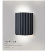 Nordic Macarone Resin LED Wall Lamp — Wall Lights & Sconces