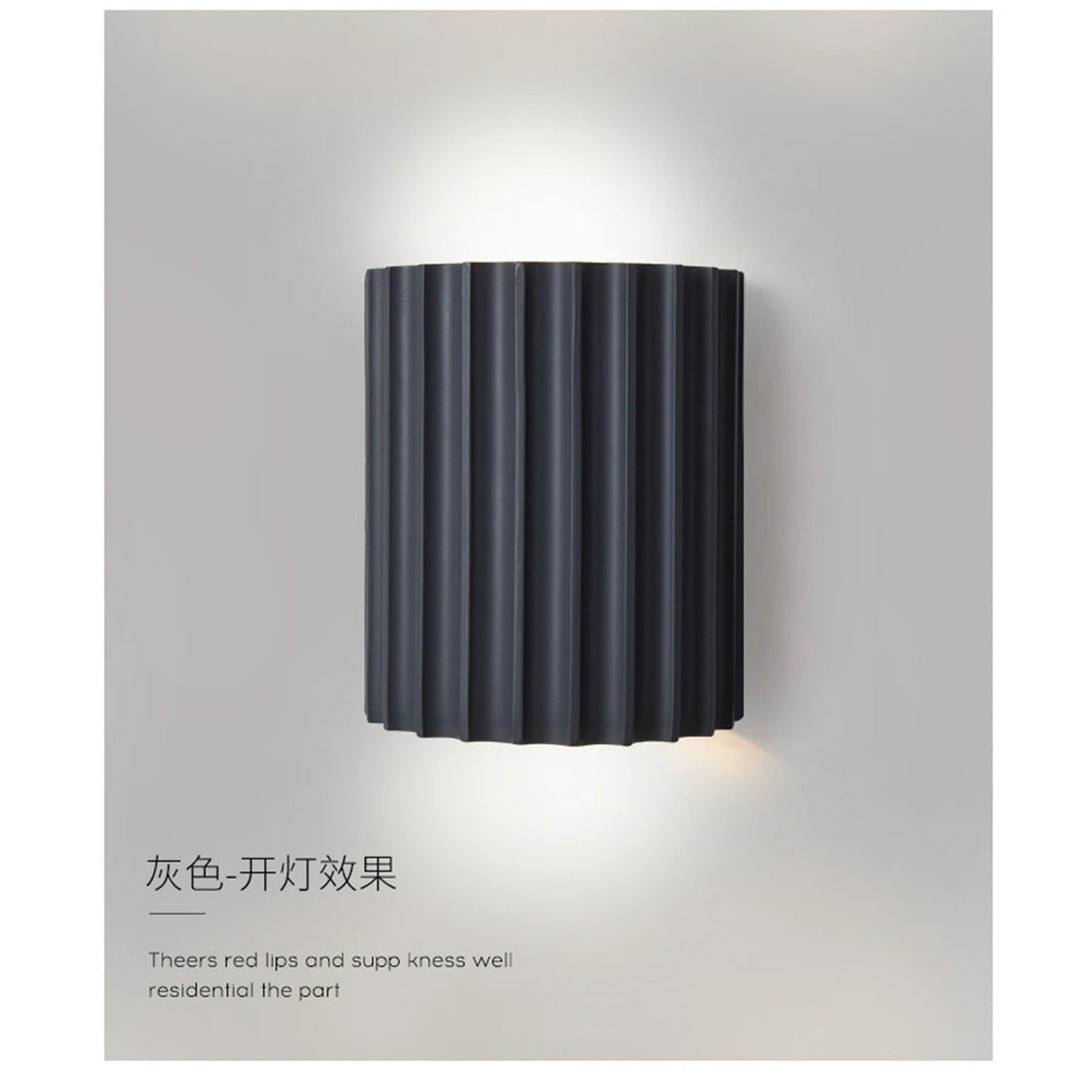 Nordic Macaroon Resin LED Wall Lamp — Sculptural Bedside Glow