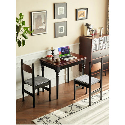 Mid-Century Foldable Dining Table