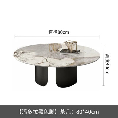 Minimalist Side Table — Aesthetic Modern Coffee Table for Living Room