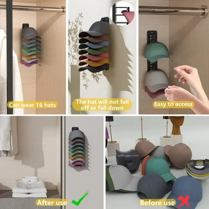 Wall-Mount Hat Rack