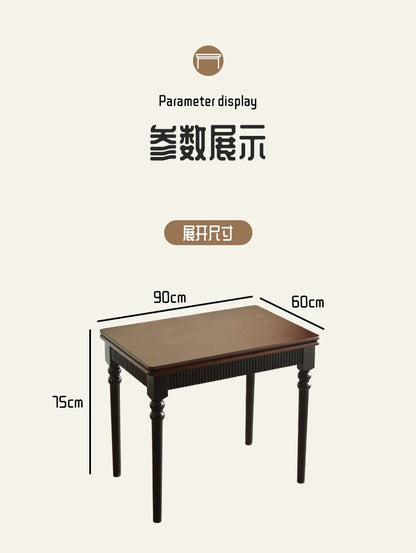 Mid Century Foldable Dining Table