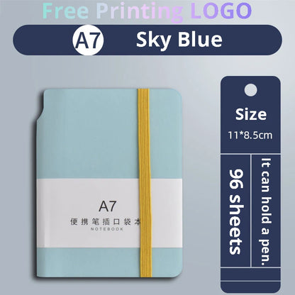 Pocket-Sized & Personal — Customisable A6/A7 Mini Notebook & Planner