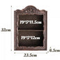 Nordic Resin Display Shelf — Two-Layer Carved Decorative Stand