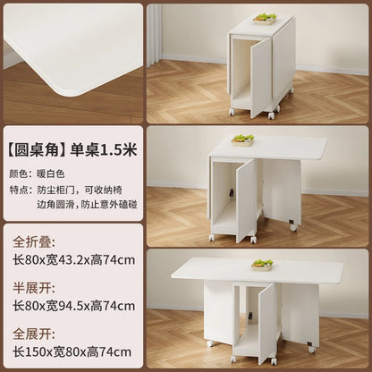 Nordic Minimalist Foldable Dining Table