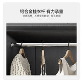 Bedroom Glass Sliding Door Wardrobe Clothes Storage Cabinet Closet Double Wardrobe Cabinets Wardrobes Furniture Modern Simple Jonine&