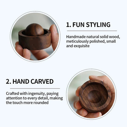 Natural Calm — Wooden Spherical Essential Oil Diffuser