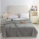 Cotton Gauze Summer Quilt — Plaid Jonine’s Corner