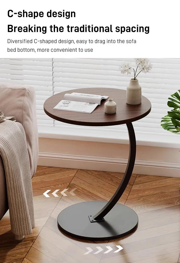 The Little Table That Does a Lot — Round Mini Side Table