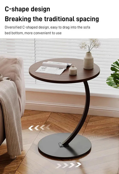The Little Table That Does a Lot — Round Mini Side Table