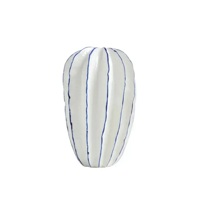 Modern Ceramic Vase – Minimalist Home Decor for Flowers & Stems