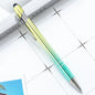 20-200Pcs Gradient Metal Ballpoint Pens with Stylus Tip Free Custom Logo Ballpens for Corporate Gifts & Wedding Favors